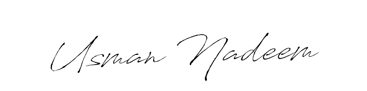 Here are the top 10 professional signature styles for the name Usman Nadeem. These are the best autograph styles you can use for your name. Usman Nadeem signature style 6 images and pictures png