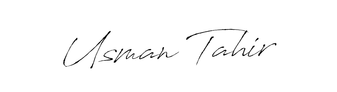 Make a beautiful signature design for name Usman Tahir. Use this online signature maker to create a handwritten signature for free. Usman Tahir signature style 6 images and pictures png