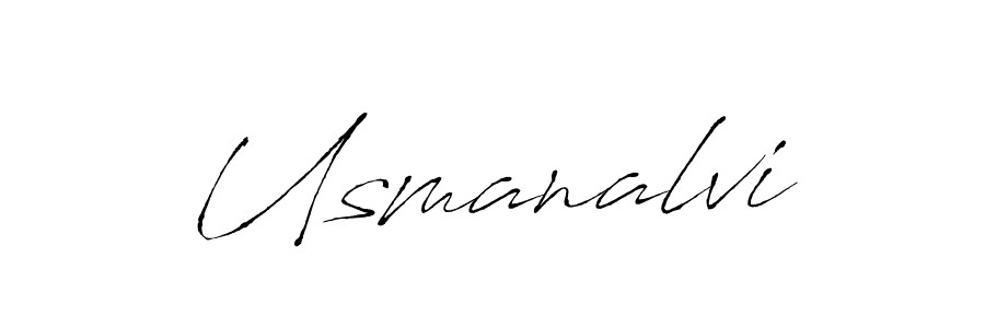 How to Draw Usmanalvi signature style? Antro_Vectra is a latest design signature styles for name Usmanalvi. Usmanalvi signature style 6 images and pictures png