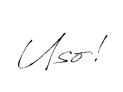 This is the best signature style for the Uso! name. Also you like these signature font (Antro_Vectra). Mix name signature. Uso! signature style 6 images and pictures png