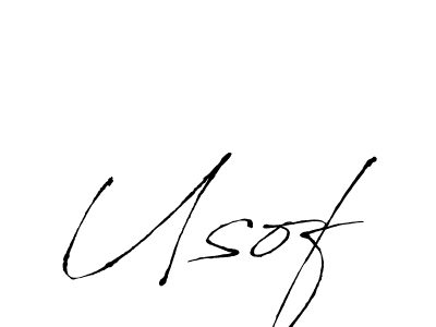 You should practise on your own different ways (Antro_Vectra) to write your name (Usof) in signature. don't let someone else do it for you. Usof signature style 6 images and pictures png