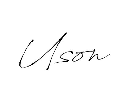 How to Draw Uson signature style? Antro_Vectra is a latest design signature styles for name Uson. Uson signature style 6 images and pictures png