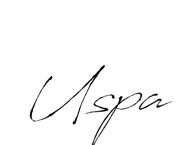 The best way (Antro_Vectra) to make a short signature is to pick only two or three words in your name. The name Uspa include a total of six letters. For converting this name. Uspa signature style 6 images and pictures png