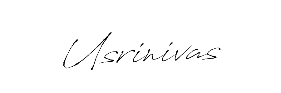 How to make Usrinivas name signature. Use Antro_Vectra style for creating short signs online. This is the latest handwritten sign. Usrinivas signature style 6 images and pictures png