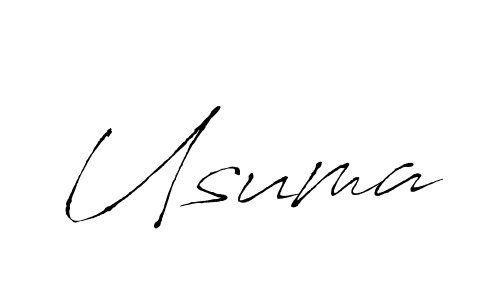 Make a beautiful signature design for name Usuma. Use this online signature maker to create a handwritten signature for free. Usuma signature style 6 images and pictures png