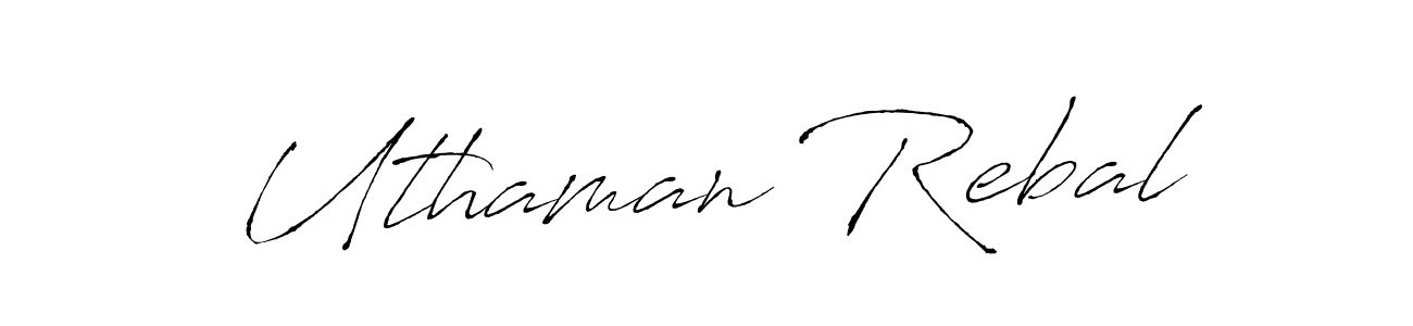 Best and Professional Signature Style for Uthaman Rebal. Antro_Vectra Best Signature Style Collection. Uthaman Rebal signature style 6 images and pictures png