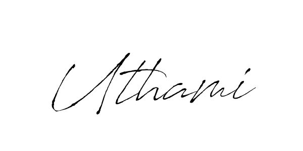 Once you've used our free online signature maker to create your best signature Antro_Vectra style, it's time to enjoy all of the benefits that Uthami name signing documents. Uthami signature style 6 images and pictures png