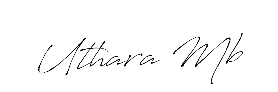 Also we have Uthara Mb name is the best signature style. Create professional handwritten signature collection using Antro_Vectra autograph style. Uthara Mb signature style 6 images and pictures png
