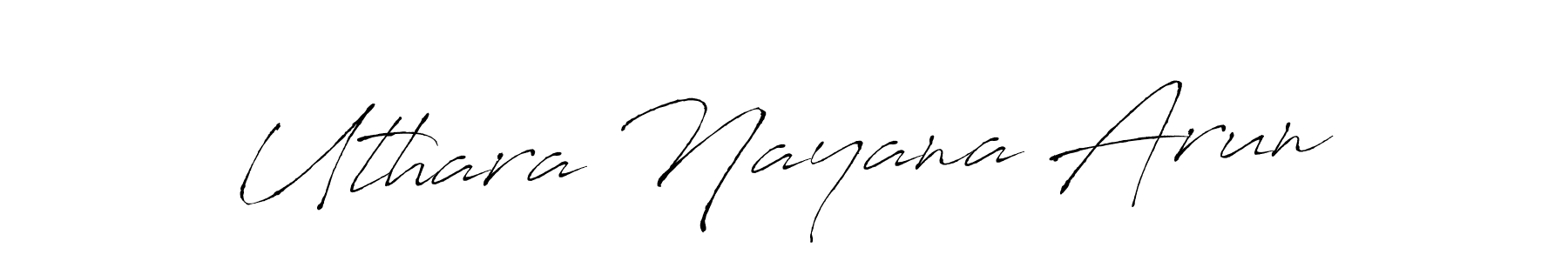 See photos of Uthara Nayana Arun official signature by Spectra . Check more albums & portfolios. Read reviews & check more about Antro_Vectra font. Uthara Nayana Arun signature style 6 images and pictures png