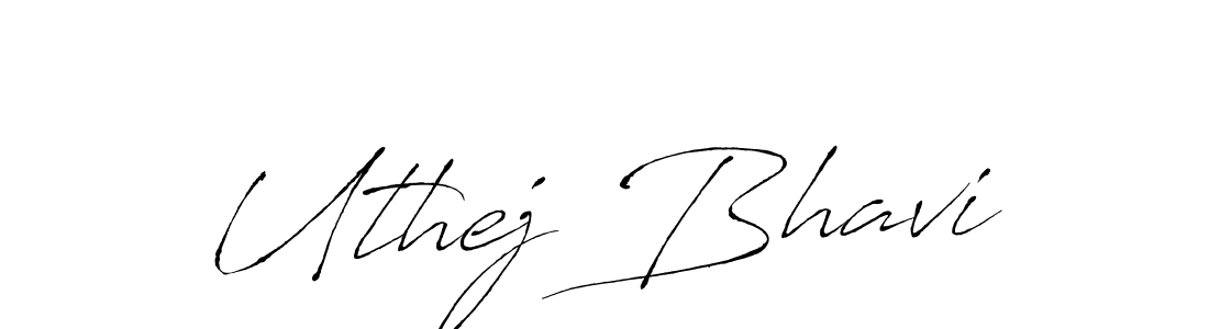 Make a beautiful signature design for name Uthej Bhavi. Use this online signature maker to create a handwritten signature for free. Uthej Bhavi signature style 6 images and pictures png