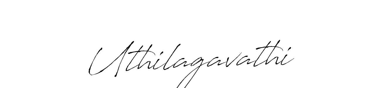 Design your own signature with our free online signature maker. With this signature software, you can create a handwritten (Antro_Vectra) signature for name Uthilagavathi. Uthilagavathi signature style 6 images and pictures png