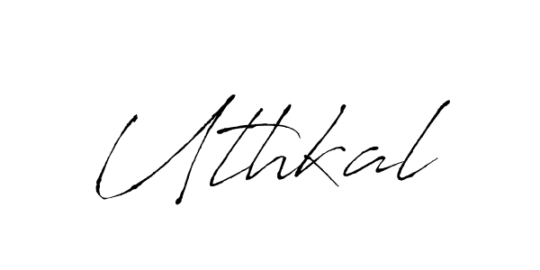 It looks lik you need a new signature style for name Uthkal. Design unique handwritten (Antro_Vectra) signature with our free signature maker in just a few clicks. Uthkal signature style 6 images and pictures png