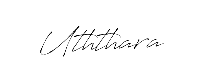 Design your own signature with our free online signature maker. With this signature software, you can create a handwritten (Antro_Vectra) signature for name Uththara. Uththara signature style 6 images and pictures png