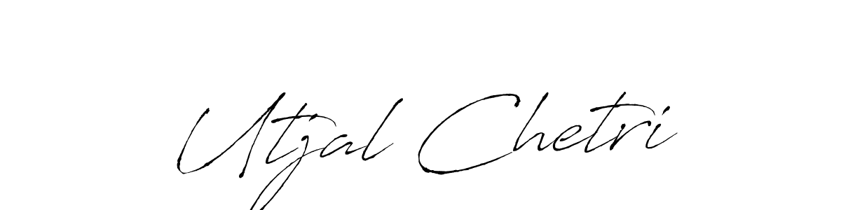 if you are searching for the best signature style for your name Utjal Chetri. so please give up your signature search. here we have designed multiple signature styles  using Antro_Vectra. Utjal Chetri signature style 6 images and pictures png