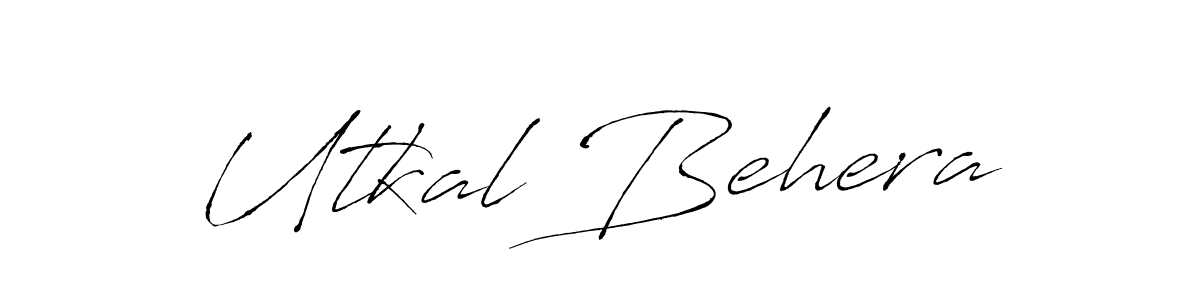 Also we have Utkal Behera name is the best signature style. Create professional handwritten signature collection using Antro_Vectra autograph style. Utkal Behera signature style 6 images and pictures png