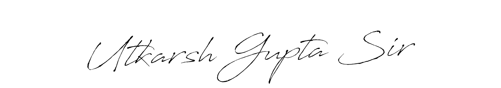 How to Draw Utkarsh Gupta Sir signature style? Antro_Vectra is a latest design signature styles for name Utkarsh Gupta Sir. Utkarsh Gupta Sir signature style 6 images and pictures png