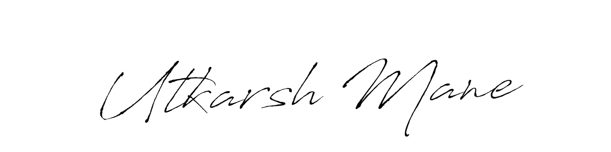 Also we have Utkarsh Mane name is the best signature style. Create professional handwritten signature collection using Antro_Vectra autograph style. Utkarsh Mane signature style 6 images and pictures png