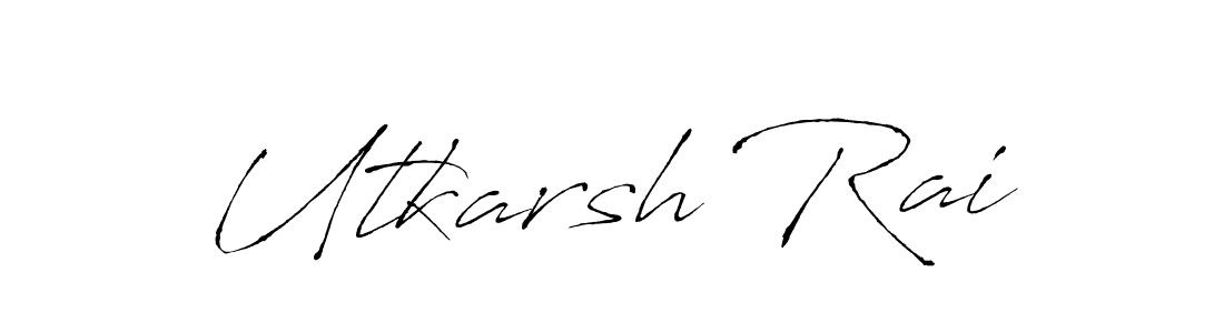 You can use this online signature creator to create a handwritten signature for the name Utkarsh Rai. This is the best online autograph maker. Utkarsh Rai signature style 6 images and pictures png