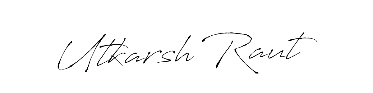 Also You can easily find your signature by using the search form. We will create Utkarsh Raut name handwritten signature images for you free of cost using Antro_Vectra sign style. Utkarsh Raut signature style 6 images and pictures png