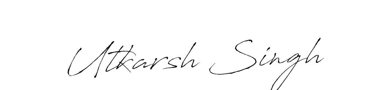 How to Draw Utkarsh Singh signature style? Antro_Vectra is a latest design signature styles for name Utkarsh Singh. Utkarsh Singh signature style 6 images and pictures png