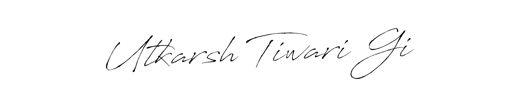 You should practise on your own different ways (Antro_Vectra) to write your name (Utkarsh Tiwari Gi) in signature. don't let someone else do it for you. Utkarsh Tiwari Gi signature style 6 images and pictures png