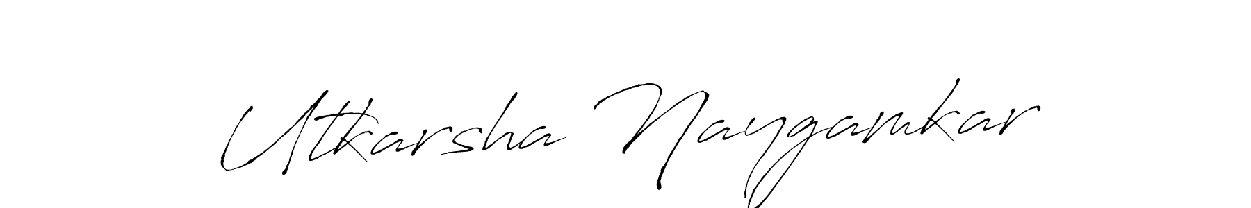Similarly Antro_Vectra is the best handwritten signature design. Signature creator online .You can use it as an online autograph creator for name Utkarsha Naygamkar. Utkarsha Naygamkar signature style 6 images and pictures png