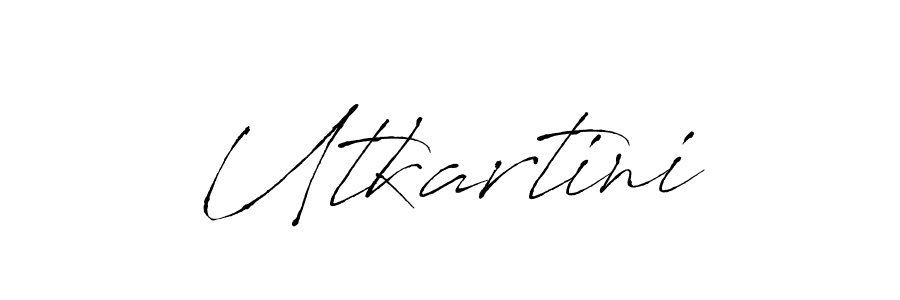 Also You can easily find your signature by using the search form. We will create Utkartini name handwritten signature images for you free of cost using Antro_Vectra sign style. Utkartini signature style 6 images and pictures png