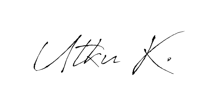 It looks lik you need a new signature style for name Utku K.. Design unique handwritten (Antro_Vectra) signature with our free signature maker in just a few clicks. Utku K. signature style 6 images and pictures png