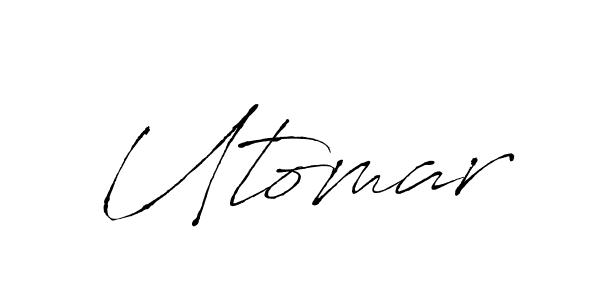 Similarly Antro_Vectra is the best handwritten signature design. Signature creator online .You can use it as an online autograph creator for name Utomar. Utomar signature style 6 images and pictures png