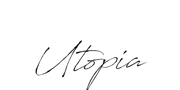 Once you've used our free online signature maker to create your best signature Antro_Vectra style, it's time to enjoy all of the benefits that Utopia name signing documents. Utopia signature style 6 images and pictures png