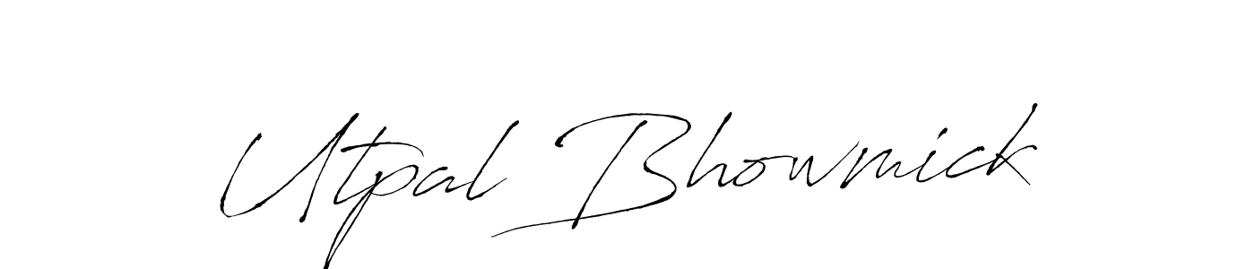 It looks lik you need a new signature style for name Utpal Bhowmick. Design unique handwritten (Antro_Vectra) signature with our free signature maker in just a few clicks. Utpal Bhowmick signature style 6 images and pictures png