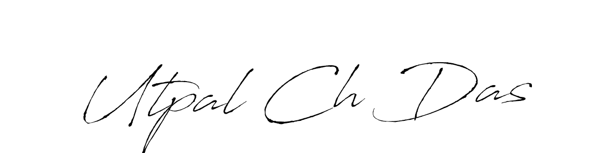 Make a beautiful signature design for name Utpal Ch Das. With this signature (Antro_Vectra) style, you can create a handwritten signature for free. Utpal Ch Das signature style 6 images and pictures png