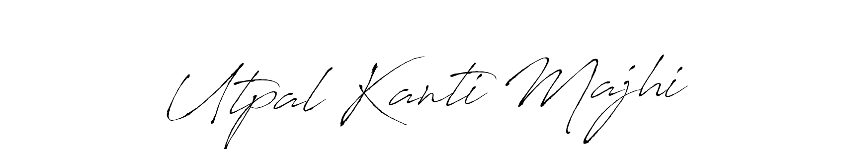 This is the best signature style for the Utpal Kanti Majhi name. Also you like these signature font (Antro_Vectra). Mix name signature. Utpal Kanti Majhi signature style 6 images and pictures png