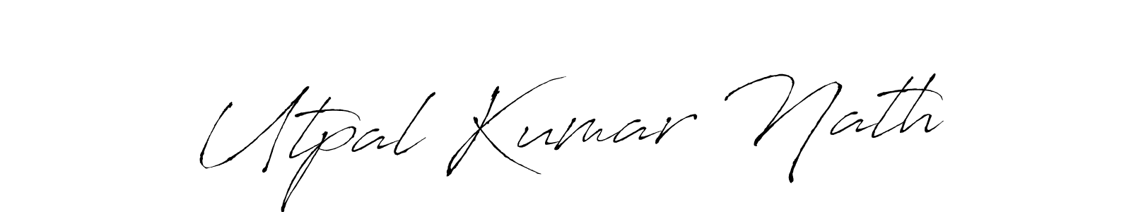 Also You can easily find your signature by using the search form. We will create Utpal Kumar Nath name handwritten signature images for you free of cost using Antro_Vectra sign style. Utpal Kumar Nath signature style 6 images and pictures png