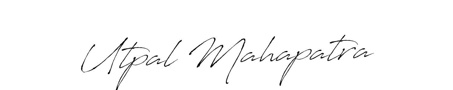 Design your own signature with our free online signature maker. With this signature software, you can create a handwritten (Antro_Vectra) signature for name Utpal Mahapatra. Utpal Mahapatra signature style 6 images and pictures png