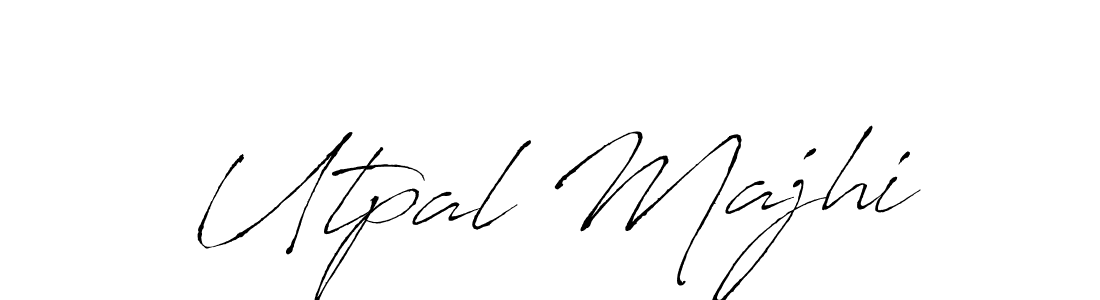 Design your own signature with our free online signature maker. With this signature software, you can create a handwritten (Antro_Vectra) signature for name Utpal Majhi. Utpal Majhi signature style 6 images and pictures png