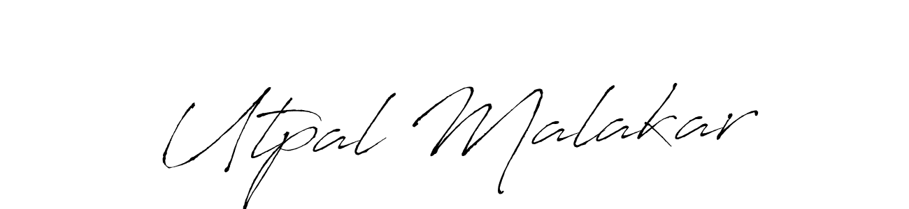 Also we have Utpal Malakar name is the best signature style. Create professional handwritten signature collection using Antro_Vectra autograph style. Utpal Malakar signature style 6 images and pictures png