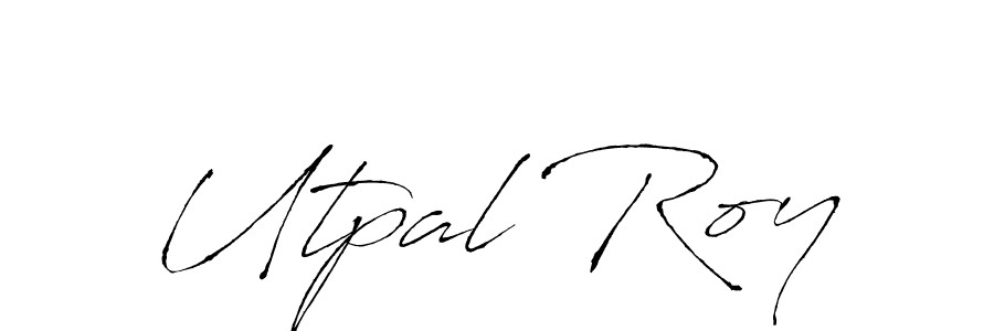 Use a signature maker to create a handwritten signature online. With this signature software, you can design (Antro_Vectra) your own signature for name Utpal Roy. Utpal Roy signature style 6 images and pictures png