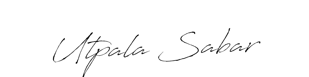 Antro_Vectra is a professional signature style that is perfect for those who want to add a touch of class to their signature. It is also a great choice for those who want to make their signature more unique. Get Utpala Sabar name to fancy signature for free. Utpala Sabar signature style 6 images and pictures png