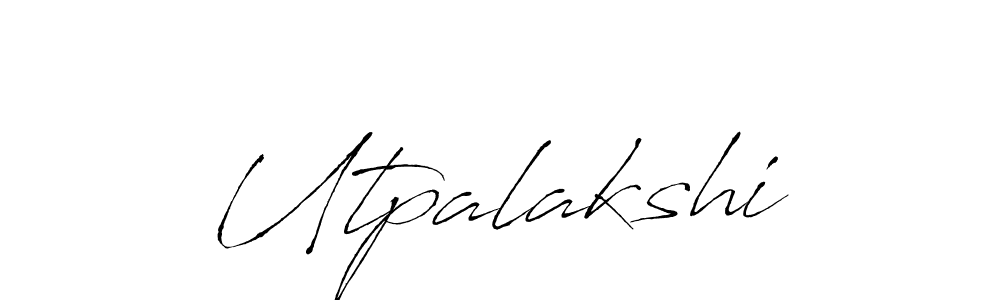 if you are searching for the best signature style for your name Utpalakshi. so please give up your signature search. here we have designed multiple signature styles  using Antro_Vectra. Utpalakshi signature style 6 images and pictures png