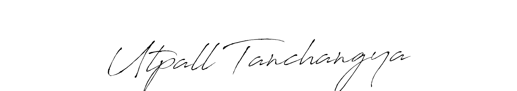 Also You can easily find your signature by using the search form. We will create Utpall Tanchangya name handwritten signature images for you free of cost using Antro_Vectra sign style. Utpall Tanchangya signature style 6 images and pictures png