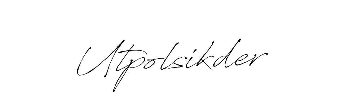 See photos of Utpolsikder official signature by Spectra . Check more albums & portfolios. Read reviews & check more about Antro_Vectra font. Utpolsikder signature style 6 images and pictures png