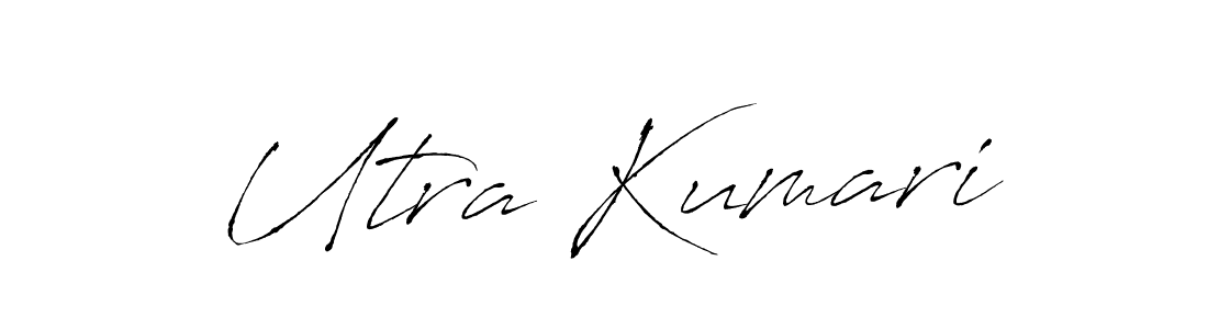 How to make Utra Kumari signature? Antro_Vectra is a professional autograph style. Create handwritten signature for Utra Kumari name. Utra Kumari signature style 6 images and pictures png