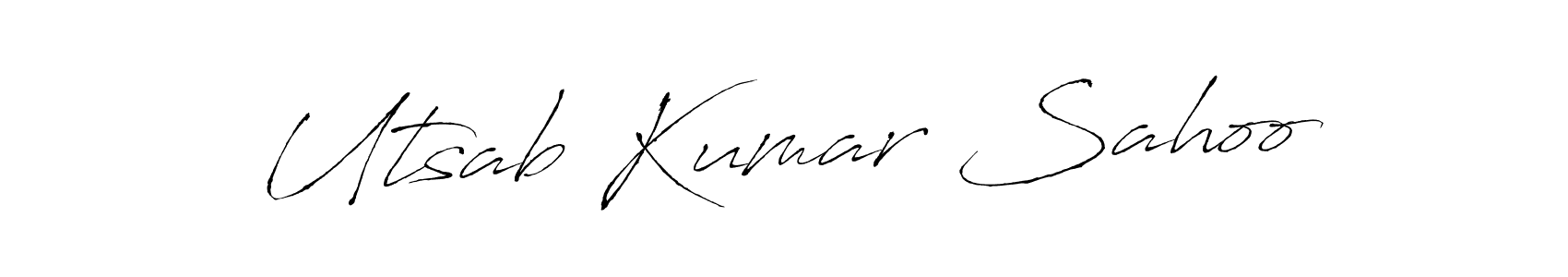 Make a short Utsab Kumar Sahoo signature style. Manage your documents anywhere anytime using Antro_Vectra. Create and add eSignatures, submit forms, share and send files easily. Utsab Kumar Sahoo signature style 6 images and pictures png