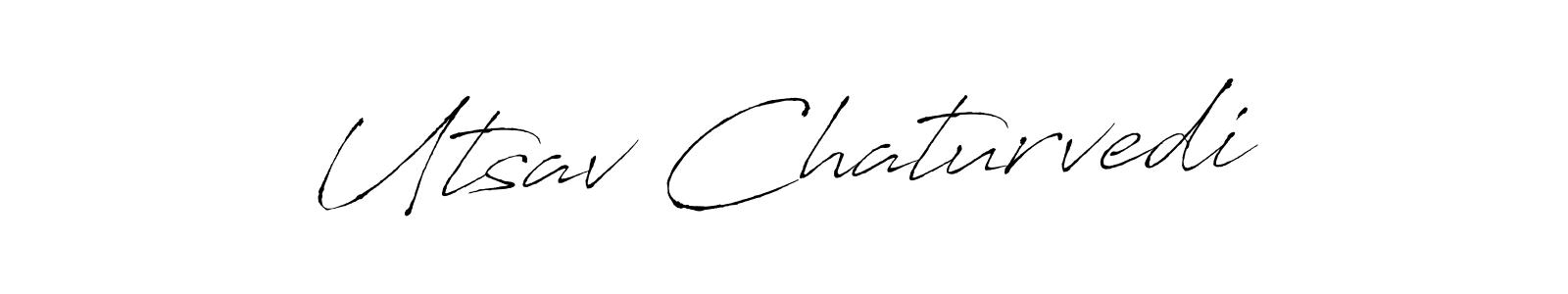 Use a signature maker to create a handwritten signature online. With this signature software, you can design (Antro_Vectra) your own signature for name Utsav Chaturvedi. Utsav Chaturvedi signature style 6 images and pictures png