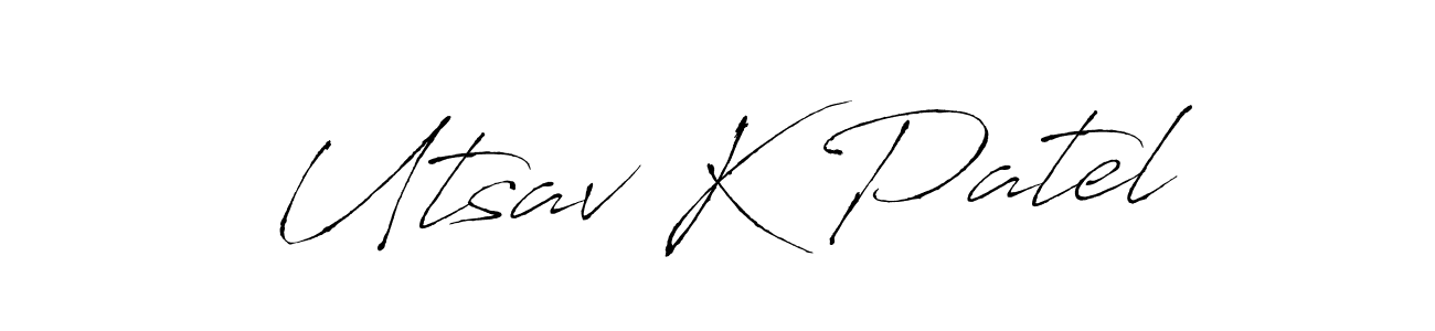 How to Draw Utsav K Patel signature style? Antro_Vectra is a latest design signature styles for name Utsav K Patel. Utsav K Patel signature style 6 images and pictures png