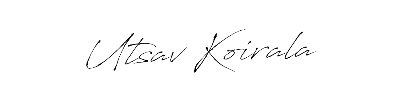 Make a short Utsav Koirala signature style. Manage your documents anywhere anytime using Antro_Vectra. Create and add eSignatures, submit forms, share and send files easily. Utsav Koirala signature style 6 images and pictures png