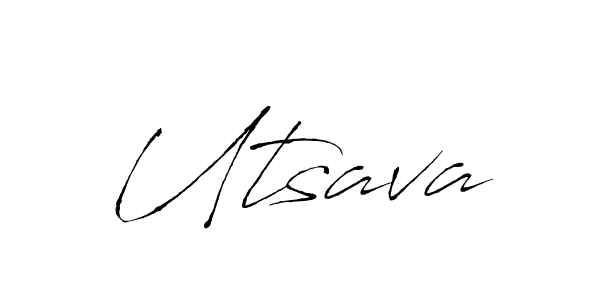 How to Draw Utsava signature style? Antro_Vectra is a latest design signature styles for name Utsava. Utsava signature style 6 images and pictures png