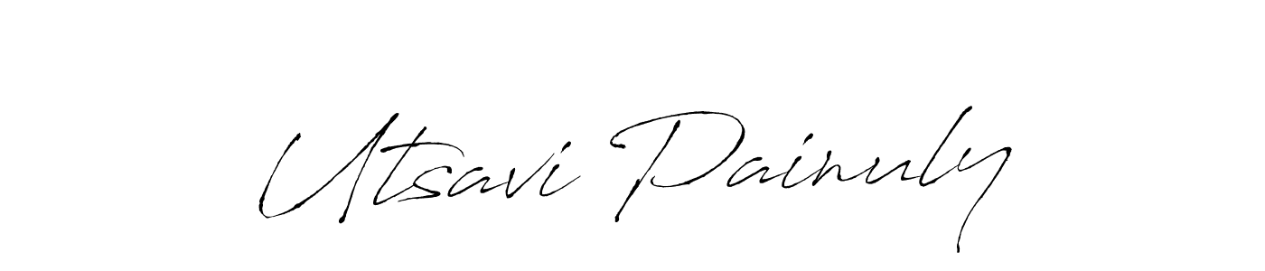 Use a signature maker to create a handwritten signature online. With this signature software, you can design (Antro_Vectra) your own signature for name Utsavi Painuly. Utsavi Painuly signature style 6 images and pictures png