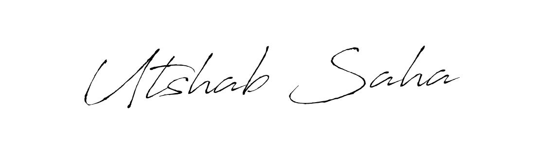 You can use this online signature creator to create a handwritten signature for the name Utshab Saha. This is the best online autograph maker. Utshab Saha signature style 6 images and pictures png